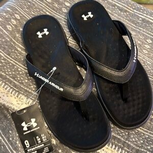 Under Armour Black Sandals